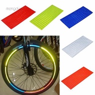 MD☆Fluorescent MTB Bike Bicycle Sticker Cycling Wheel Rim Reflective Stickers Decal