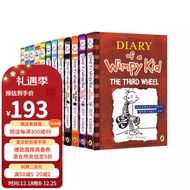英文原版 小屁孩日记 12册 Diary of a Wimpy Kid 3-14儿童英语小说小学生课外读物幽默漫画章节书