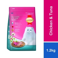 Smart Heart Cat Food Chicken & Tuna (1.2kg)