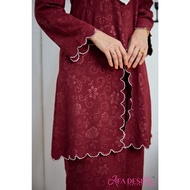 KEBAYA MAWAR,ironless,xs-4xl baju kebaya plus size BF friendly,murah