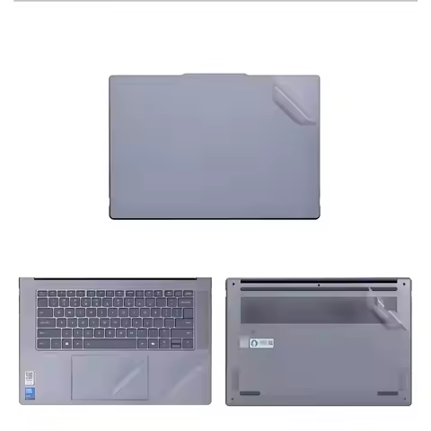Pre-Cut Anti Scratch Vinyl Sticker Skin for Lenovo Yoga Slim 7 7I Aura 15ILL9 2024 YOGA Pro 14s 14AS