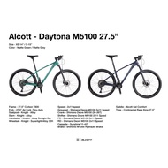 Alcott Daytona M5100 27.5 2x11 Shimano Deore Mountain Bike Bicycle (with FREE Gifts)