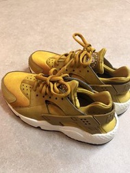 Nike air huarache 限量版波鞋 gold nike 鞋 金色波鞋