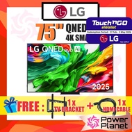 TNG [FREE TV BRAKCET & HDMI CABLE] LG 75'' 120Hz 4K UHD Smart Ai TV QNED86 75QNED86ASA 4k Smart TV /