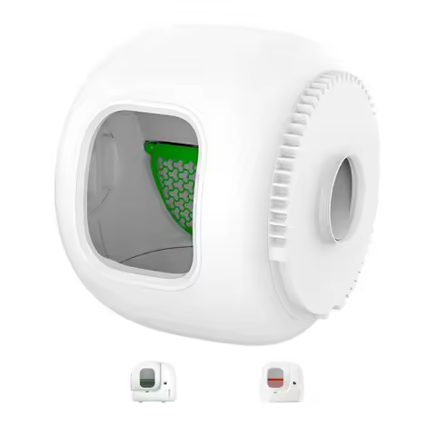 PETKIT Upgrade Leakproof Cylinder for Max1//2 Cat Litter Box, Include Magnetic Remover and Sifter, L