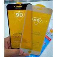 Tempered Glass Full 9D for Iphone 7+ Black and White