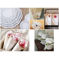 100PCS Doyleys Paper / Dolly Paper / Doily Paper/ Kertas Dolly 新年饼