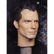 1/6 Scale Painted Superman Head Sculpt (Henry Cavill Calm Version) for 12" Action Figure