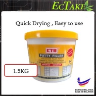 [ECTAKE] PUTTY FILLA 1.5kgs PUTTY FILLER WALL