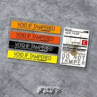 FXYP Death Stranding Game Merchandise Warning Sticker Express Box Sensor Belt Electric Vehicle Car L