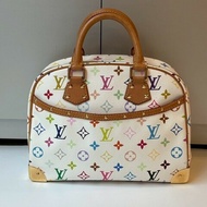 LV 白彩村上隆系列 小珍提包