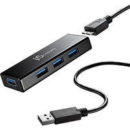 j5create 4-Port USB 3.0 Mini Hub w/o AC Adapter JUH340N