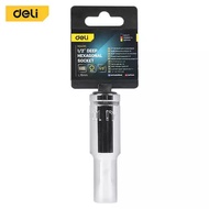 Deli 12.5mm Deep Hexagonal Socket 10mm-24mm 1pcs EDQ43YY