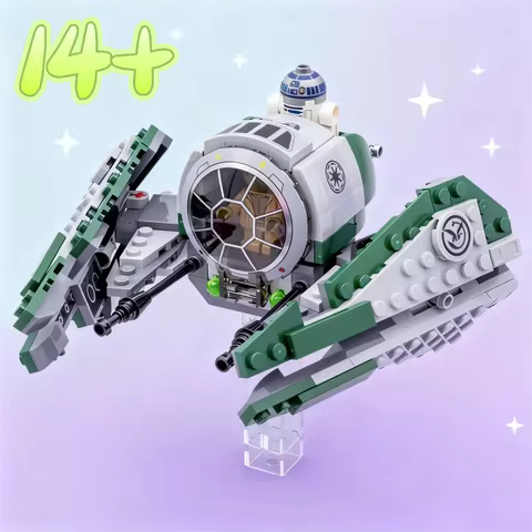 NEW Galaxy 253pcs FIT 75360 Yodas Space Jedied Starfighter Building Blocks Model Bricks Toys Kid Adu