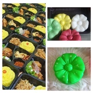 MAWAR Jumbo Rose-Shaped Bento Rice Mold, Thick Material Bento Accessories
