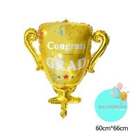 Graduation Jumbo Cup/ Graduation Foil Balloon/ Congratulations Balloon Jumbo Cup Balloon Graduation 
