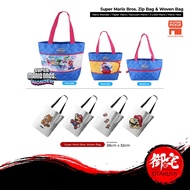 Super Mario Bros Wonder Premium Thick Canvas Tote Bag Shoulder Bag