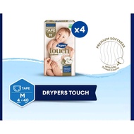 DRYPERS TOUCH (TAPE) SIZE M