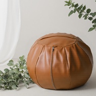 39bD HONETACE กระเป๋าเก็บของ โซฟา เสื้อผ้าเก่าที่ไม่ได้ใช้ กันน้ำ ห้องนอน เบาะหนัง เบาะกลม เบาะนั่งฟ