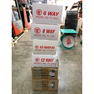 PVC MCB DB BOX 6WAY-17.5WAY