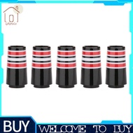 5Pcs Golf Ferrules for 0.355 Tip Irons Shaft Sleeve Adapter Ferrule Golf Iron Club Ferrules Replacem