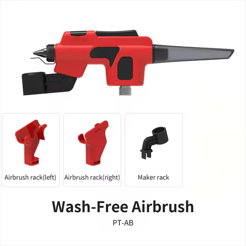DSPIAE PT-AB Wash-Free Airbrush with Marker Rack for Gundam Model Painting Tools Easy-to-Spray Model