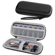 Safety Razor Cover Travel Razor Case, Compatible with Gillette & Harrys, Safety Razor Travel Case Ra