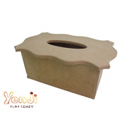 yenji clay craft /Tissue Box / MDF Board