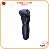 [Direct From Japan]Panasonic men's shaver, 3 blades, bath shaving, blue ES-RT19-A