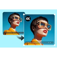 Restore Upscale Blurry Video to 4k service