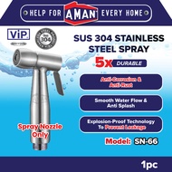 VIP SUS-304 Stainless Steel Hand Bidet Spray With Flexible Hose Bathroom Faucet Toilet Tap Water Tap