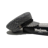 Thejam. Fisherman's Hat | Sailor hat wool tweed grey | Fiddler cap