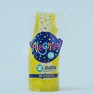 Alegria Color Party Cups, High - Quality Plastic Cups to Celebrate, Sturdy and Modern Disposable Cup