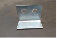 鍍鋅2孔 100型鋼固定座(C型鋼，鐵皮屋)