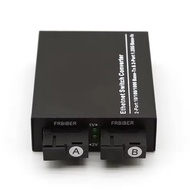 [POE] Media Converter FO 2SC2G / 2F2G / 2FO 2LAN 10/100/1000Mbps Gigabit Fiber Optic
