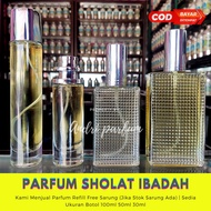 Parfum Sholat Pria KASTURI KIJANG / KASTURI PUTIH / MELATI KERATON / MALAIKAT SUBUH / MAWAR / SEDAP 