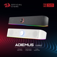 Redragon Desktop Soundbar GS560/GS520 RGB Desktop Speakers 2.0 Channel Computer Stereo Speaker Easy-