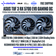 Used ASUS RX 5700 XT 8G 256-bit GDDR6 Graphics Cards AMD Radeon TUF Sapphire Nitro+ GIGABYTE