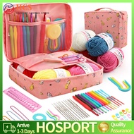 【HCS】Beginner Knitting Needles Set Handmade Crafts with 5 Group Wool Crochet Hooks Needles  Gifts Ac