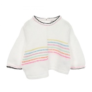 【二手】香奈兒 (Chanel) CHANEL 針織 24SS 不對稱套頭衫 P77146K11142 白色棉質不對稱針織 24SS 女款 二手 A
