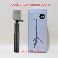 Gopro max grip + original tripod (stick/hand grip + mini tripod for all hero cameras)
