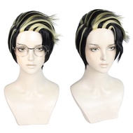 magic acgn Hanma Shuji Anime Wig Costume Character Wig Cosplay Wig