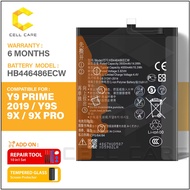 Battery For HONOR 9X / HONOR 9X PRO HB446486ECW (4000 mAh)