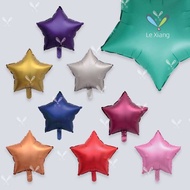 Happy Birthday Balloon 18 inch Balloon Matte Metallic Chrome Star Shape Balloon Belon 18 inch