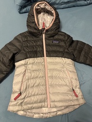 Patagonia XS 5-6 兒童羽絨外套（可雙面）