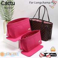 CACTU 1Pcs Linner Bag, with Bottom Felt Insert Bag, Durable Multi-Pocket Storage Bags Travel Bag Organizer for Longchamp Bag