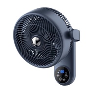 Household Punch-Free Air Circulator Kitchen Bathroom Wall-Mounted Electric Fan