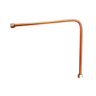 Exhaust Tube G3/8' Intake Pipe Copper Tone Air Tools Direct Connector