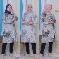 Tunik Batik Wanita Terbaru 2020 / Tunik Batik Wanita Modern 2020 / Tunik Batik Jumbo / Tunik Batik /