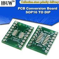 10ชิ้นบอร์ด PCB SMD แผ่นแปลงอะแดปเตอร์จุ่มแผ่น SOT89 8/16/14/20/24/28P SOT23 SOT223จุ่มลงใน Sop/msop